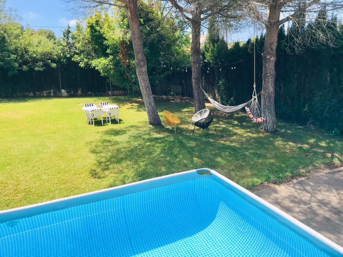 Casa Mediterranea Con Gran Jardin Y Piscina A 500 M De La Playa Roda de Bará Buitenkant foto