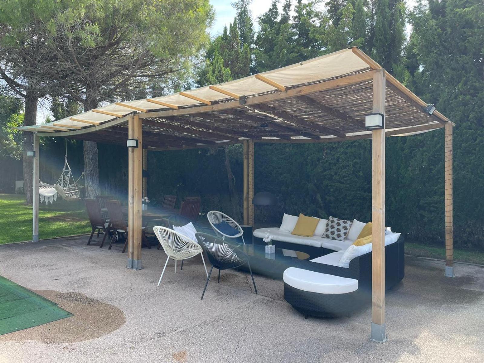 Casa Mediterranea Con Gran Jardin Y Piscina A 500 M De La Playa Roda de Bará Buitenkant foto