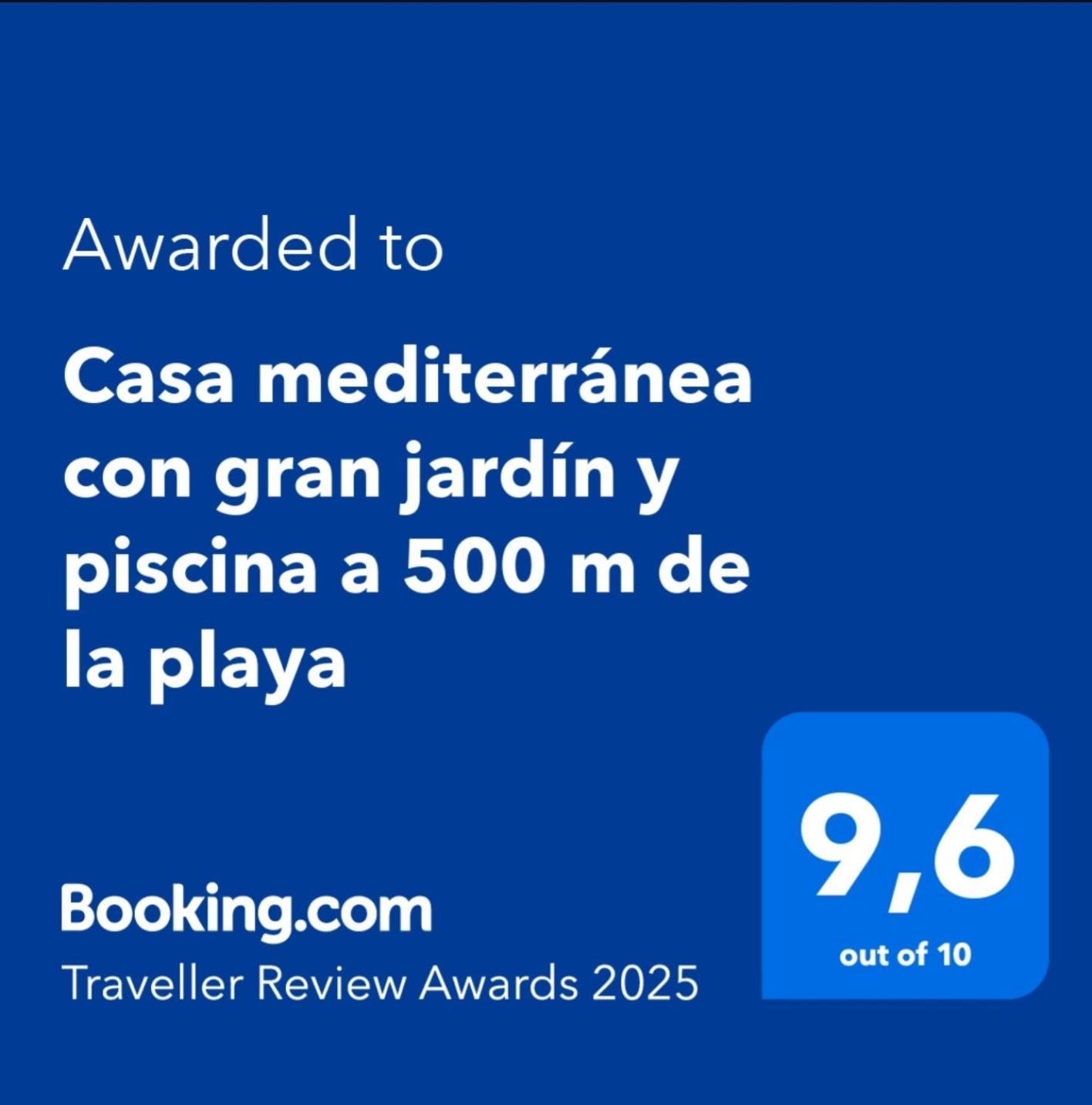 Casa Mediterranea Con Gran Jardin Y Piscina A 500 M De La Playa Roda de Bará Buitenkant foto